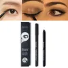IMAGIC Penna per eyeliner impermeabile Set di trucco cosmetico di bellezza Penna per eyeliner in gel per eyeliner nero/marrone a lunga durata