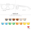 BARCUR Bamboo Sunglasses Men Retro Vintage Wood Sun Glasses Women Polarized Mirror Coating Lenses Eyewear T200108