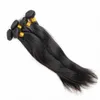 Elibess Haar brasilianisches menschliches reines Haarwebart malaysisches Haarbündel gerade Welle Schuss für Verlängerung 80g ein Bündel 5 Bündel Los