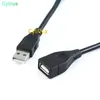 1.5m 3m 5m rápida velocidade preto USB Cabo 2.0 masculino para feminino extensão cabo conector cabo adaptador para mouse USB Flash Drive