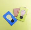 Nouveau nouveau Portable portefeuille carte poche LED carte veilleuse lampe mis dans sac à main portefeuille LED Gadget2136999