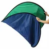 Freeshipping 59 "x82.6" Inklapbare reflector groen / blauw pop-up achtergrond omkeerbare inklapbare studio scherm doek achtergrond ovale reflector