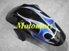 Honda CBR600F3 97 98 CBR 600 F3 1997 1998 ABS Blue Flames Purple Fairingsセット+ギフトHH05