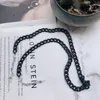 Groothandel web beroemdheid ins acryl + metalen zonnebril ketting unisexblack persoonlijkheid opknoping nek zonnebril ketting Koreaanse retro bril ketting