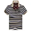 gestreepte polo t-shirt