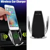 Car Wireless Charger Automatic Sensor For iPhone Xs Max Xr X Samsung S10 S9 Intelligent Infrared Fast Wirless Charging Car Phone Holder hot