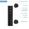 Clip op draadloze auto Bluetooth-ontvanger 3.5mm AUX Muziek stereo audio-adapter voor mobiele telefoon Speaker auto met doos