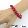 Moda encanto piedra natural Jades 6-12mm pulsera de cuentas redondas cristales gemas accesorios Yoga hombre mujer regalo Navidad todo Pri310G