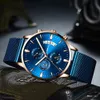Mens Watch Crrju Top Brand Luxury Stylish Fashion Wristwatch för män full stålvattentät datum kvartsklockor Relogio Masculino269i