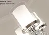 Tavan Armatürler MYY Asma Avize Aydınlatma kolye LED Salon Krom Metal İçin Modern Kristal Avize Işıklar Lamba