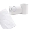 White Toilet Paper Roll 4 Ply Toilet Roll Tissue Skin-friendly Hand Towels for Washroom Daily Use JK1912