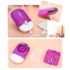 USB Mini Nail Polish Fan Air Conditioning Blower Quick Dryer For Eyelash Extension Rechargeable Quick Dry Pocket Cooling Fan 6 col4345207