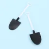 100pcs/lot Mini Disposable Plastic Cake Scoop Potted Shovel Garden Party Supplies Ice Cream Pastry Spoon