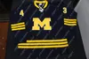 Michigan Wolverines Hockey Jersey Adam Fantilli Luke Hughes Dylan Larkin Cam York Owen Power Zach Hyman Seamus Casey Rutger McGroarty Jacob Truscott Frank Nazar III