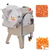 satılık yeni 300-1000kg / h ticari patates parçalayıcı elektrikli ev patates dilimleyici makine sebze kesici kesme