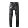 Pantaloni da uomo Pantaloni in pelle Uomo Moto Nero Moda uomo PU Equitazione Motociclista impermeabile Uomo Street Plus Size13049