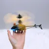 Vol Mini RC infraed induction Hélicoptère avion Flashing Light jouets pour enfants jouets éducation Jouets pour bébé Jeux pour enfants