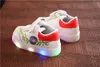 Noworodków Boddler Buty Sneakers Wiosna Jesień Baby Moda Sport Buty do biegania LED Light Cute Soft Sole Wygodne Kids Leisure Buty