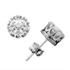 Stud Earings Fashion Jewelry Unisex Trendy Women/Men earring Crystal Earrings Crown Earring Piercing Gifts Wholesale