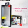 Telefonfodral PVC Blister Retail Packaging Box för iPhone 12 11 XR XS Max 7 8 Samsung S20 S10e S10 S9 S8 Plus Cover Package