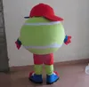 2019 Factory Bezpośrednia sprzedaż ręcznie robiona kolorowa maskotka piłka tenisowa piłka tenisowa dorośli Mascot Costume