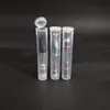 Tubo contenitore in plastica da 72 mm per cartuccia da fumo Vape Coperchio incernierato Tubi a prova di bambino Fiala 0,3 ml 0,5 ml 1,0 ml Confezione atomizzatore monouso