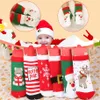 Bebê recém-nascido Socks infantil bonito peúgas do Natal de Santa crianças Meia-nascidos da criança Meninos Meninas peúgas do inverno para o Natal das Crianças