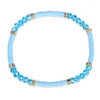 Nuovi 8 stili Mix Color Glass Seed Bead Vsco Girl Friendship Bracciale Donna Boho Braccialetti regolabili Braccialetti Gioielli Regali per ragazze Donne