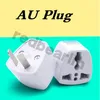 Uniwersalna UE US UK AU Travel Adapter Ładowarki Plug Outlet Worldwide 250 V AC Socket Converter