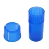 Bottiglie di plastica Herb Grinder SHAPE 3 strato di acqua a tenuta d'aria a tenuta pillola contenitore della cassa fumatori lavaggio a base di erbe Grinders Viaggi Accessori 2yh E1