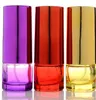 女性のための20mlの柱のカラフルなガラススプレーの香水瓶の噴霧器の空の詰め替え可能な香水の瓶