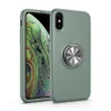 電話ケースホイール液体磁気リングホルダーモバイルシェル：iPhone 6 7 8 XS XR MAX SAMSUNG GALAXY S8 S9 S10 Note9 Plus