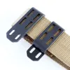 10st / mycket säker-ex c-clip gjord av 3,0 mm kydex ark bälte loopar stort bälte klämma för DIY kniv mantel pistolhölster med skruvar