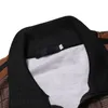 Erkek 2020 Lüks Tasarımcı Giysi Ceket Kontrol Baskılı Erkek Rüzgarlık De Tasarımcı Kumaş Standı Yaka Moda Erkek Casual Ceket Fermuar