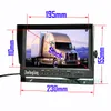 Kit de câmeras de backup de veículos automáticos com DVR, AHD 1080P 4Pin Car Reversing View Câmera + 9 "IPS Split Monitor Digital com Gravador SD 15m