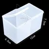 Cotton Pad Box Nail Art Remover Paper Wipe Holder Container Storage Case with 300pcs Cotton Wipes UV Gel Cleaner Lint Dust to3214024