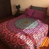 Bohemian Style Mandala Beddengoed Set Queen Soft Beddengoed Twill Print Dekbedovertrek Set met kussenslopen 3 stks Bed Set Home