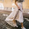 2020 Vintage Champagne Lace Bohemian свадебное платье линия втулки крышки Сексуальное Backless свадебное платье поезд стреловидности Vestidos де Novia 4507