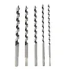 5PCS / set 230mm Long Auger Drill Hexagonal Handtag Träbearbetningsborr Bor Bit High QualitySet Electric Tool