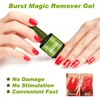 Aliver Brand Nail Gelpolish Remover Magic Remover sain rapide dans les 23 minutes du vernis à ongles en gel UV ESMALTES PERMANENTES TOP BASE C4493123