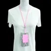 Lanières en silicone Lanières Col Sangle Collier Sling Porte-cartes Strap Keychain Porte-clés Protables Universal Mobile téléphone portable DIY LANYARD COUVERC COU BH2527 CY