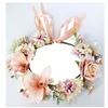 Bride Simulation Wreath Children Girls Sea Beach Hair Accessories Woman Flower Rattan Weaving Pageant Garlands Photo Jewelry S232