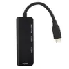 USB C Hub Adaptörü 4 Liman C Tipi için Mikro USB HD 3.0 / 2.0 HUB Adaptör Multiport Splitter Şarj 4K USB