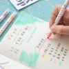 12шт/сет Mildliner Highlighter Pen Stationery Milkliner с двумя головами