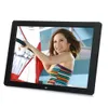 Freeshipping 15 "LED HD de alta resolução Digital Picture Frame da foto com controle remoto EUA Plug UE preto / branco cor Em estoque!