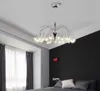 Chrom-LED-Lampe, modernes Design, Kronleuchter für Wohnzimmer, Schlafzimmer, Küche, Foyer, Leuchten, Glanz-Dekor, Heimbeleuchtung, G4-Birne, MYY