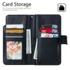 Luxury Leather Retro Magnetic Flip Wallet Card Stand Standsäkert telefonfodral för iPhone 7 8 Plus XR XS Max Samsung A8 S9 Obs 2999393