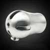Chastity Devices Male Luxury Chastity Stainless Steel Cage Pa9000 with Titanium Plug and PA A843