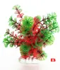 Hot koop kunstmatige groene kleurrijke onderwater plant fish tank aquarium decoratie oranf decoratieve plant