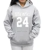 Moda-Kadın Hoodies Tişörtü 2019 Bahar Yeni Varış Kış Polar Hoody Baskı STILINSKI 24 Kurt Genç Hip Hop Eşofman Harajuku